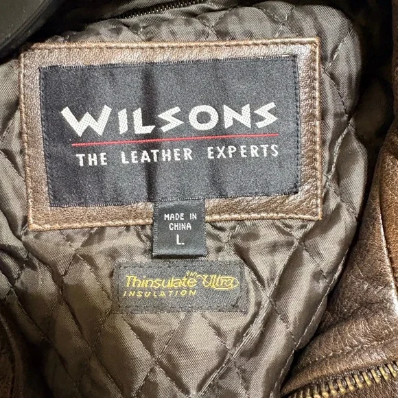 Wilson Women's Dark Brown Leather Jacket - Picture 4 of 4